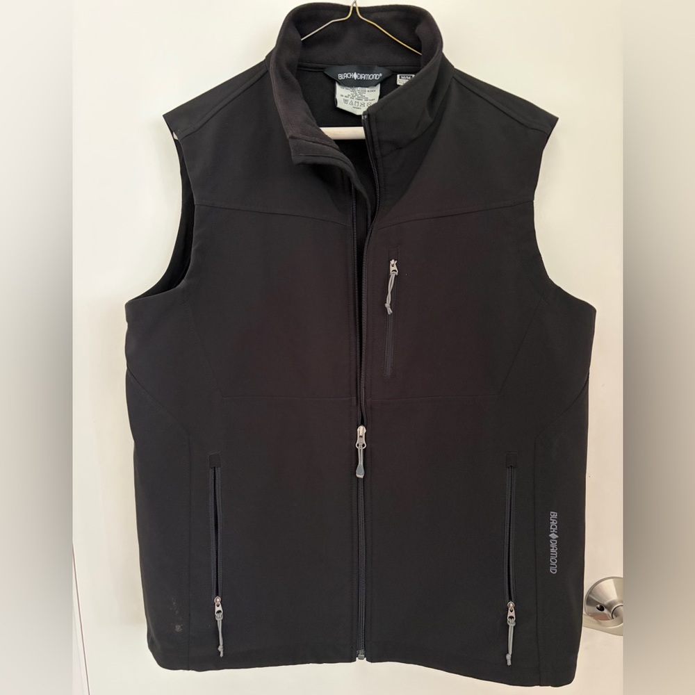 Men’s Black Diamond Vest - Like New